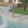 vidaXL Cascade de piscine Acier inoxydable 50x30x90 cm Voir les images du produit 9