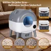 Selbstreinigende Katzentoilette 76L XXL Katzenklo mit Produktbild-Vorschau 12