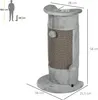 PawHut Kratzstamm, 58cm Kratzsäule für Katzen, Produktbild-Vorschau 3
