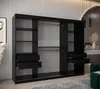 Schiebetürenschrank DEMO 250 mit LED - Kleiderschrank mit Produktbild-Vorschau 3