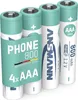 ANSMANN Batterie de téléphone AAA, 4 pièces, 800mAh 1,2V, Voir les images du produit 1