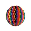 Papstar Wabenball Ø 60 cm "Rainbow" schwer entflammbar, 5 Produktbild-Vorschau 1