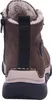 The back view of a brown boot with white fur lining. Náhled obrázku produktu