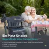Helavo Outdoor Rollator mit Luftbereifung – Faltbarer Produktbild-Vorschau 5