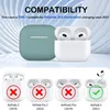 AirPods 3 Silikon Schutzhülle mit Karabiner, Soft Touch Produktbild-Vorschau 3