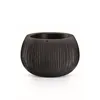 Květináč BETON BOWL s vkladem 23,8 cm - barva: černá Voir les images du produit 1