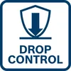 A graphic with a shield and downward arrow, indicating drop control, with text below. Náhľad obrázku produktu