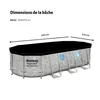 Bestway Oval Power Steel Swim Vista Swimmingpool – Produktbild-Vorschau 6