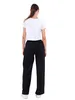 COMEOR pantaloni da jogging da donna a gamba larga (nero S) Anteprima dell’immagine prodotto 7
