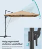 SONGMICS Slunečník, 270 x 270 cm, UPF 50+, zahradní Náhled obrázku produktu 3