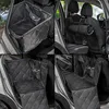 Hundesitz mit Gurtschutz, stabil, schwarz, für Produktbild-Vorschau 3