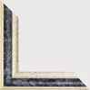 Bilderrahmen Florenz - 21x29,7 cm (DIN A4), Schwarz Silber Produktbild-Vorschau 4