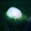 Lampada solare da giardino a forma di ciottolo – Vetro Anteprima dell’immagine prodotto 1