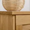 Nachttisch VENETA mit 2 Schubladen, natur - Nachtkonsole Produktbild-Vorschau 4