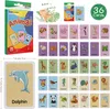 Lernkarten für Kinder, frühes Lern-Set für Kleinkinder im Produktbild-Vorschau 4
