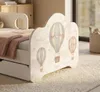 Happy Babies Kinderbett mit Rausfallschutz Junge 160x80 Produktbild-Vorschau 2