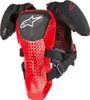 Alpinestars A-5 S V2 Jugend Brustpanzer, schwarz/rot, S/M Produktbild-Vorschau 2