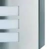 Grafner Edelstahl Wandleuchte | halbrund | für innen und Produktbild-Vorschau 4