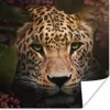 MuchoWow® Poster Tiere - Panther - Dschungel 100x100 cm - Produktbild-Vorschau 1