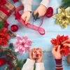 Weihnachtsstern, künstliche Blumen, Dekoration, 14 cm, Produktbild-Vorschau 6