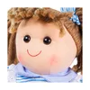 Bigjigs Toys Bambola di stoffa Amelia 38 cm Anteprima dell’immagine prodotto 12