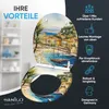 WC sedadlo SANILO® s automatickým spúšťaním a Náhľad obrázku produktu 2