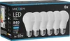 Mexen Nova 6x LED-Glühlampe E27, A60, 8W, Kalt - 6500K, 840 Produktbild-Vorschau 1