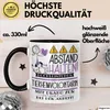 Tierheimvolontärin Tasse Geschenk Lustig Abstand Halten Produktbild-Vorschau 3