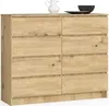 Commode, sideboard en chêne Artisan (L:120 / H:99 / P:40) Voir les images du produit 1