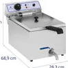 Expondo Royal Catering Elektrická fritéza – 17 l – 3000 W – Náhled obrázku produktu 8
