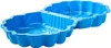 A blue plastic sand and water play shell. Produktbild-Vorschau