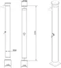 Solardusche UNO 40 l Aluminium Produktbild-Vorschau 6