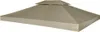 Bâche de toit de pavillon de rechange 310 g/m² Beige 3×4 m Voir les images du produit 7
