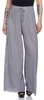 Damen Sommer Chiffon Hose Sommer Strandhose Lässig Grau Produktbild-Vorschau 3
