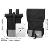 JOSEKO Freizeitrucksack Rolltop Rucksack Backpack Schwarz - Produktbild-Vorschau 2