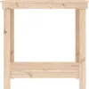 vidaXL Pracovní stůl 80x50x80 cm z borovicového masivu Náhled obrázku produktu 4