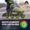 Apollo Champion - Pattini in linea regolabili, per bambini Anteprima dell’immagine prodotto 3