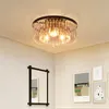 Lámpara de techo ZMH, cristal, ideal para dormitorio. Vista previa de la imagen del producto 1