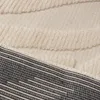 Volero - Waschbarer Teppich - Dunya Zebra Weiß - 230x330 cm Produktbild-Vorschau 4