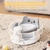 Baby Badesitz Grau 30 x 12 x 36,8 cm mit Anti-Rutsch-Basis, Produktbild-Vorschau 5