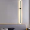 ZMH LED Wandleuchte Schwarz 100CM Lang Innen Wandlampe Produktbild-Vorschau 2