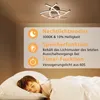 ZMH lampada da soffitto LED da soggiorno 32W dimmerabile Anteprima dell’immagine prodotto 7