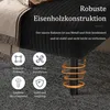 LVHOM 2-miestna pohovka s kovovým podstavcom, dvojmiestna Náhľad obrázku produktu 6