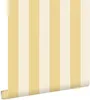 ESTAhome carta da parati strisce giallo e beige 0.53 x Anteprima dell’immagine prodotto 1