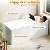 Badewannenabdeckung - Faltbarer Deckel - 170×75 cm - PVC & Produktbild-Vorschau 2