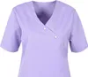 beb MEDIZIN/PFLEGE Damen KASACK Kurz V-Neck Baumwollmix Produktbild-Vorschau 3