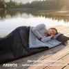 AREBOS - Sac de couchage pour camping, 220x83 cm, sac de Voir les images du produit 5
