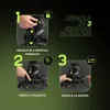 Pattini in linea Blackwheels Sonic verde-nero regolabili in Anteprima dell’immagine prodotto 4