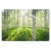 MuchoWow® Mauspad Mousepad Birke - Wald - Frühling 27x18 cm Produktbild-Vorschau 1