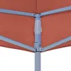 Close-up view of the corner joint and fabric of a party tent. Náhľad obrázku produktu